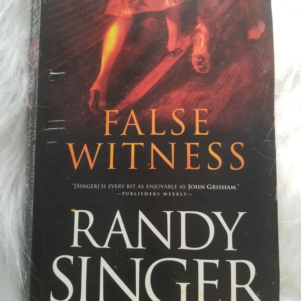 "False Witness" by Randy Singer Paperback Book